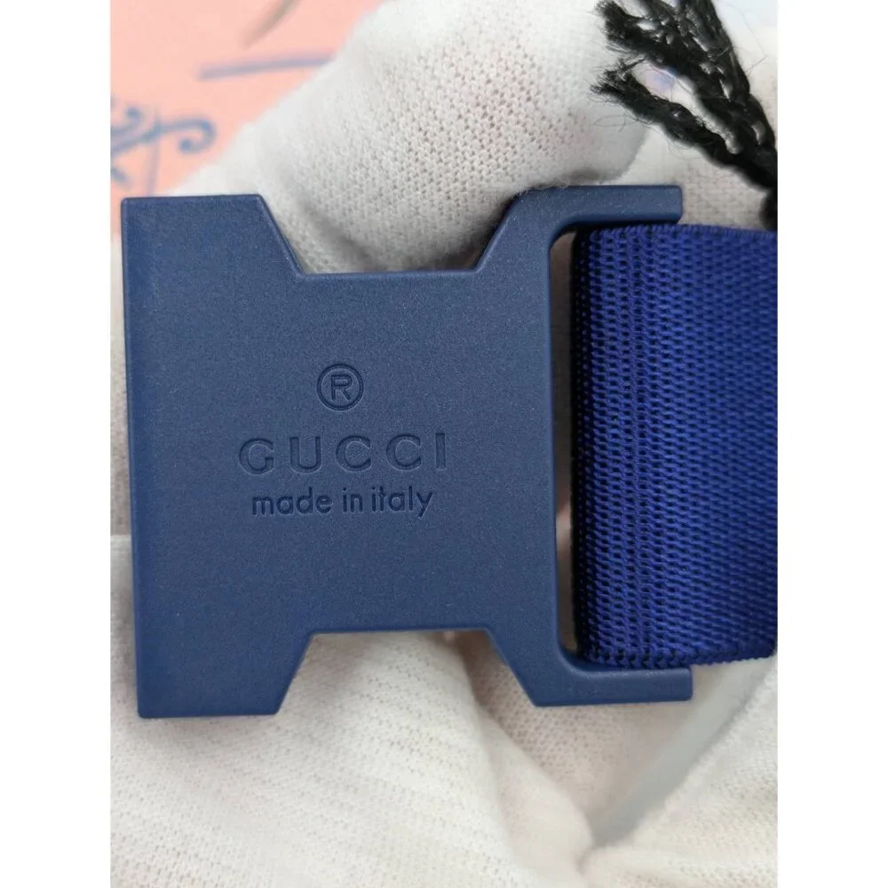 Gucci Kids' GG The Jetsons-print Supreme Canvas Belt Bag Pink Blue    50… - Picture 6 of 13